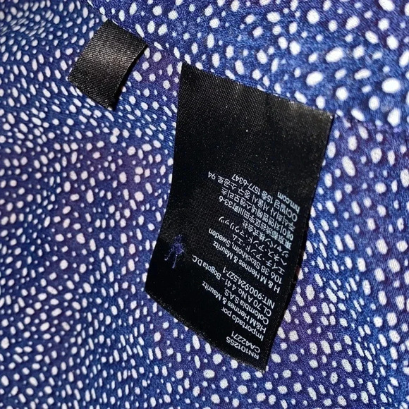 H&M Polka Dot sleeveless Shirt blouse 10 - Picture 5 of 12